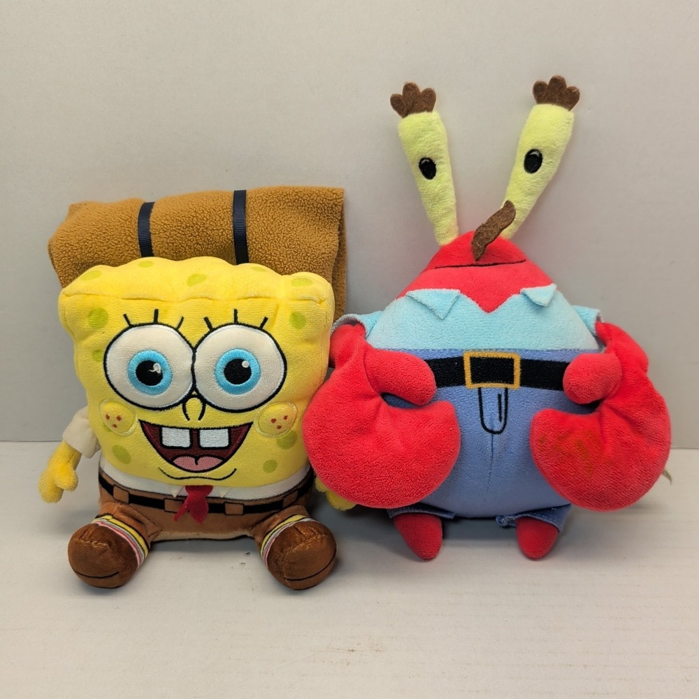 Phunny Kidrobot Spongebob Squarepants Kamp Koral & Good Stuff Mr Krabs Plush